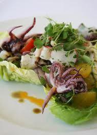 Salata de calamar, caracatita si andive 1