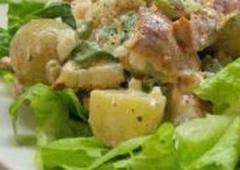 Salata de iarna cu macrou afumat si cartofi 1