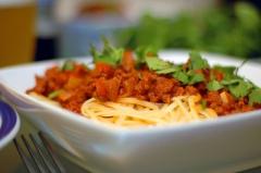 Spaghete bolognese 1