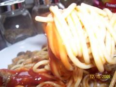 Spaghetti cu soia si ciuperci 1